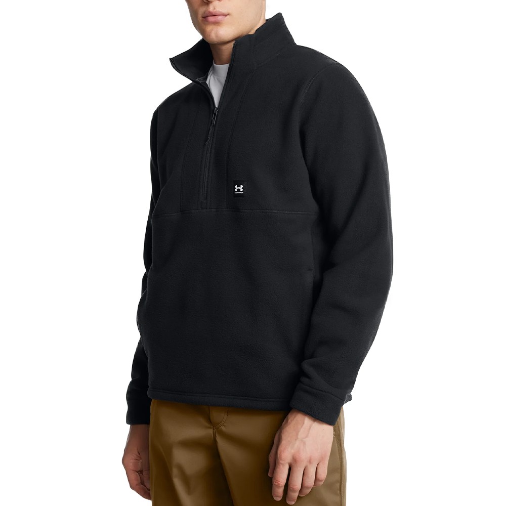 Толстовка мужская Under Armour UA Expanse Fleece HZ черная 1387570-001