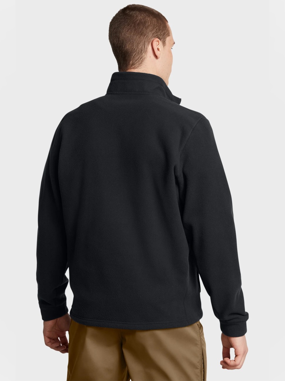 Толстовка чоловіча Under Armour UA Expanse Fleece HZ чорна 1387570-001 — фото 3