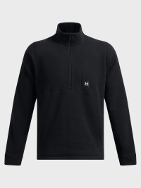 Толстовка мужская Under Armour UA Expanse Fleece HZ черная 1387570-001 изображение 5