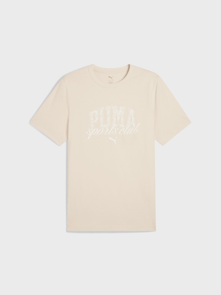 Футболка чоловіча Puma PUMA CLASS Graphic Tee бежева 68464387 изображение 5