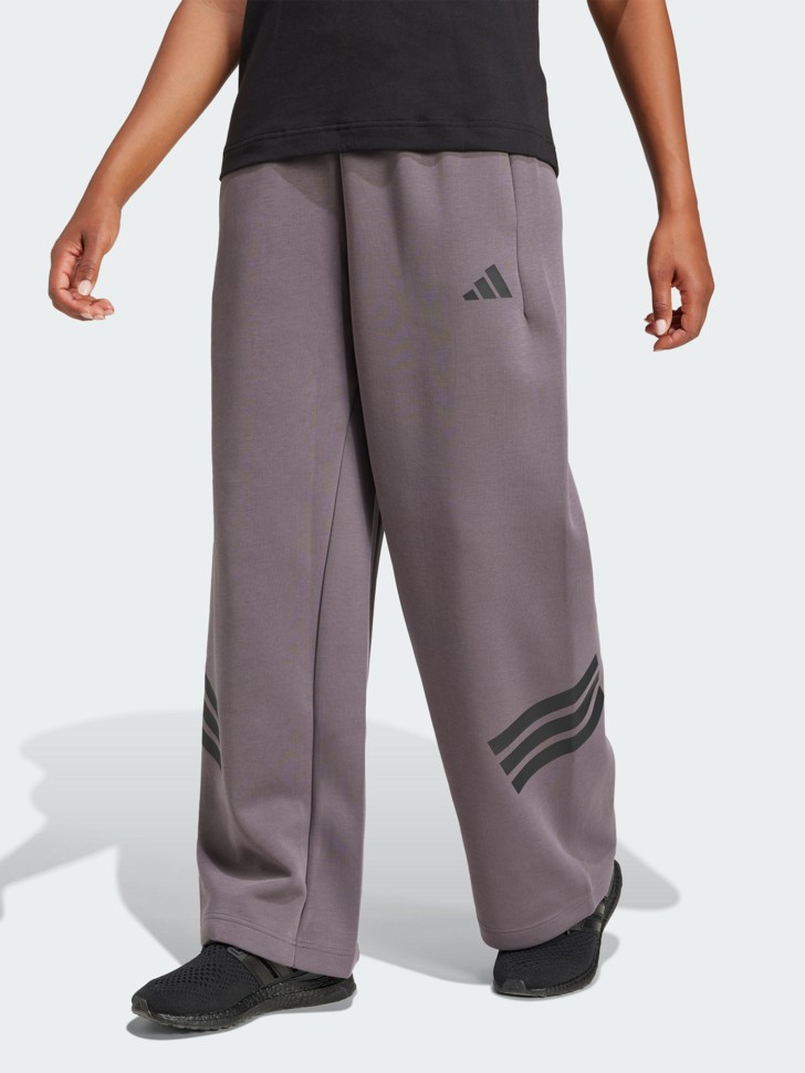 Штани жіночі Adidas W FI 3S OH PT сірі JE0154 изображение 2