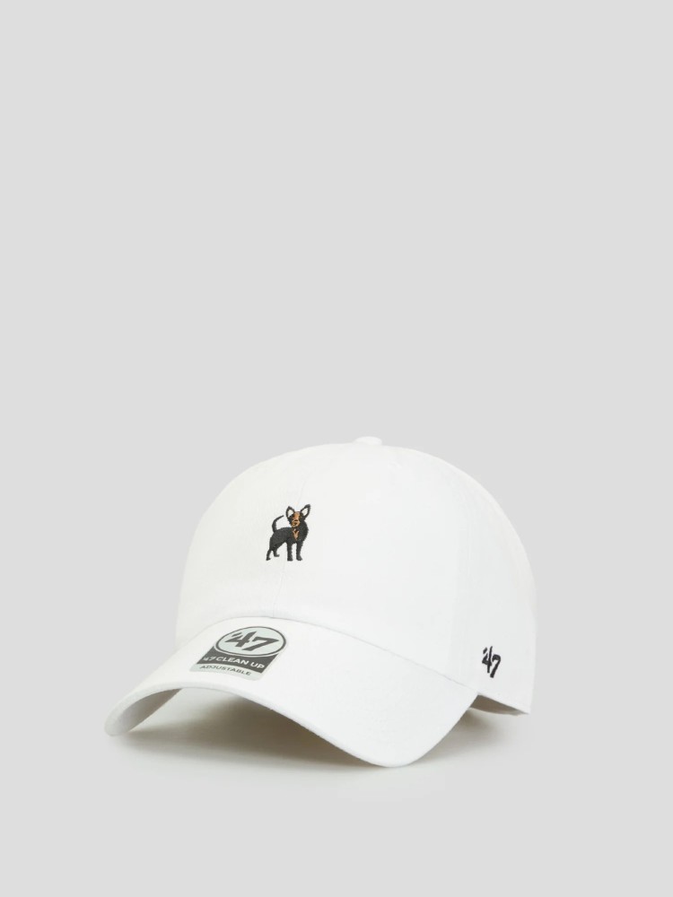 Кепка унисекс 47 Brand DOG BASE RUNNER ICON белая BSRIC1411GWS-WHE изображение 4
