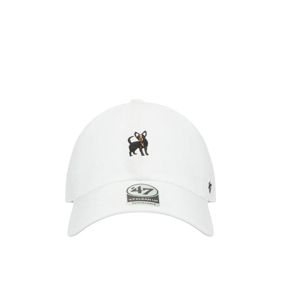 Кепка унісекс 47 Brand DOG BASE RUNNER ICON біла BSRIC1411GWS-WHE