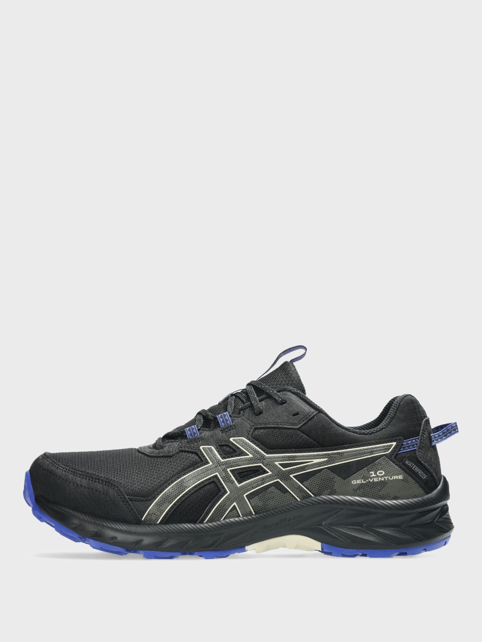 Кросівки чоловічі Asics GEL-VENTURE 10 WATERPROOF чорні 1011B965-002 — фото 3