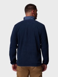 Толстовка мужская Columbia Sequoia Grove™ Full Zip Fleece темно-синяя 2095891-463 изображение 5