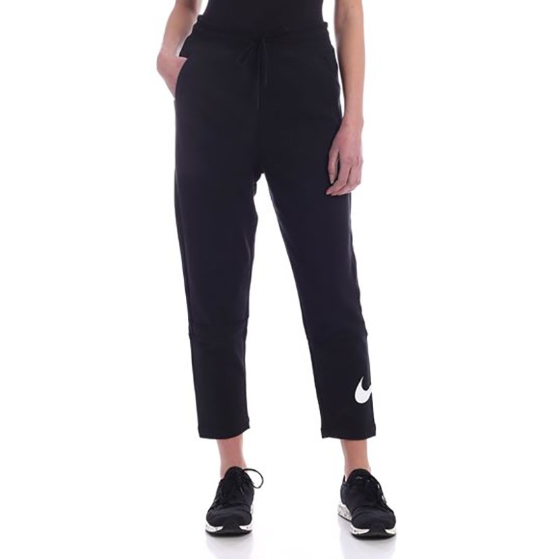 Брюки женские Nike Sportswear Swoosh Pant Ft (Women) черные CJ3769-010 — фото 3 — Sport City Брюки женские Nike Sportswear Swoosh Pant Ft (Women) черные CJ3769-010 — фото 3