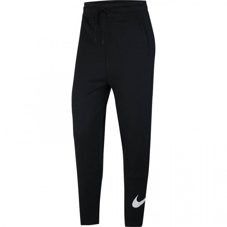 Штани жіночі Nike Sportswear Swoosh Pant Ft (Women) чорні CJ3769-010  изображение 1