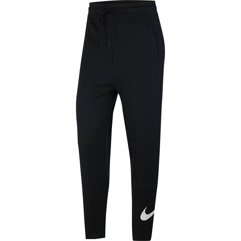 Брюки женские Nike Sportswear Swoosh Pant Ft (Women) черные CJ3769-010 — Sport City Брюки женские Nike Sportswear Swoosh Pant Ft (Women) черные CJ3769-010