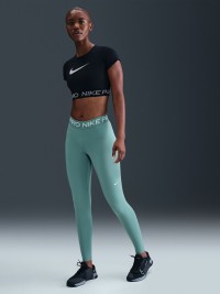 Леггинсы женские Nike W NP 365 TIGHT зеленые CZ9779-027 изображение 5