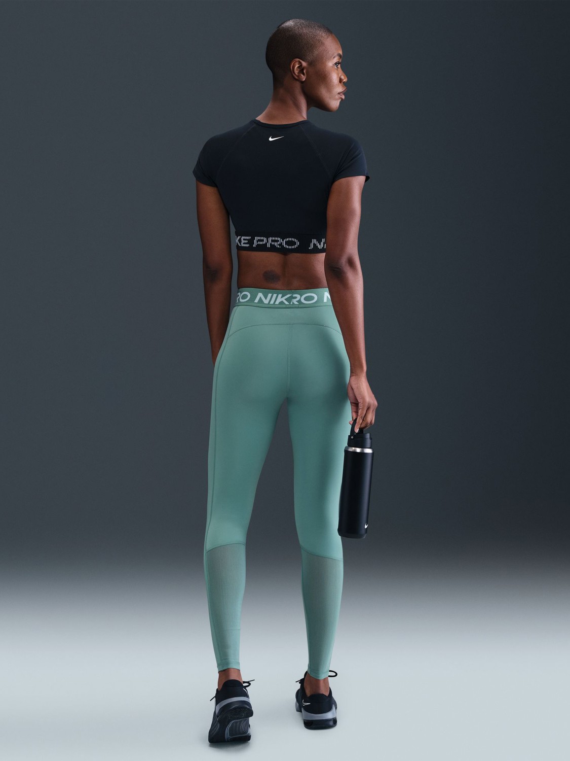 Леггинсы женские Nike W NP 365 TIGHT бирюзовые CZ9779-027 изображение 6