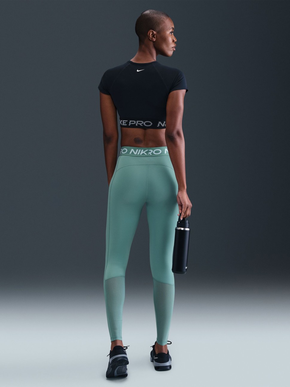 Легінси жіночі Nike W NP 365 TIGHT бірюзові CZ9779-027 — фото 6