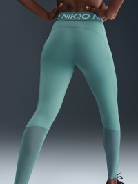 Леггинсы женские Nike W NP 365 TIGHT зеленые CZ9779-027 изображение 8