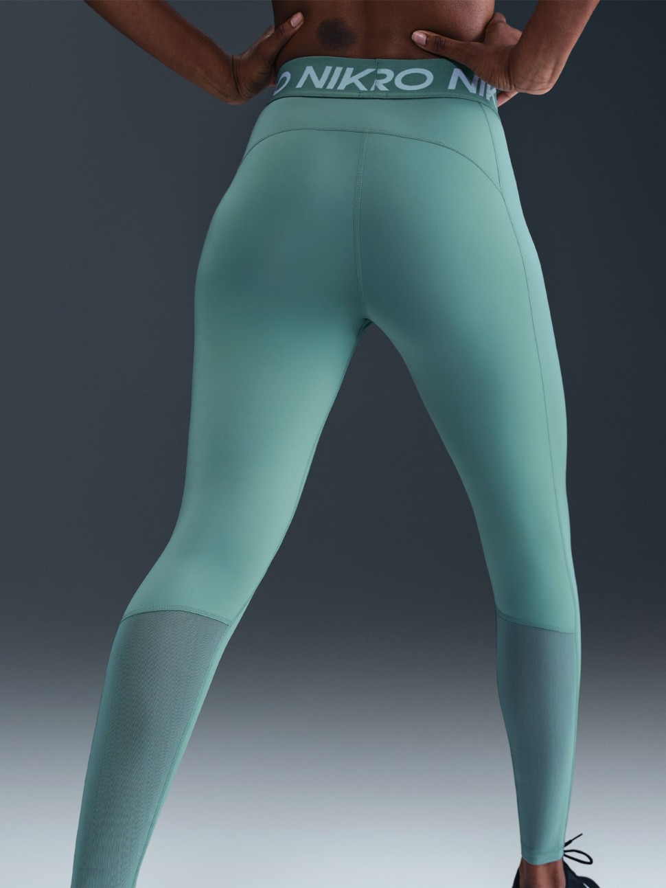 Легінси жіночі Nike W NP 365 TIGHT бірюзові CZ9779-027 — фото 8