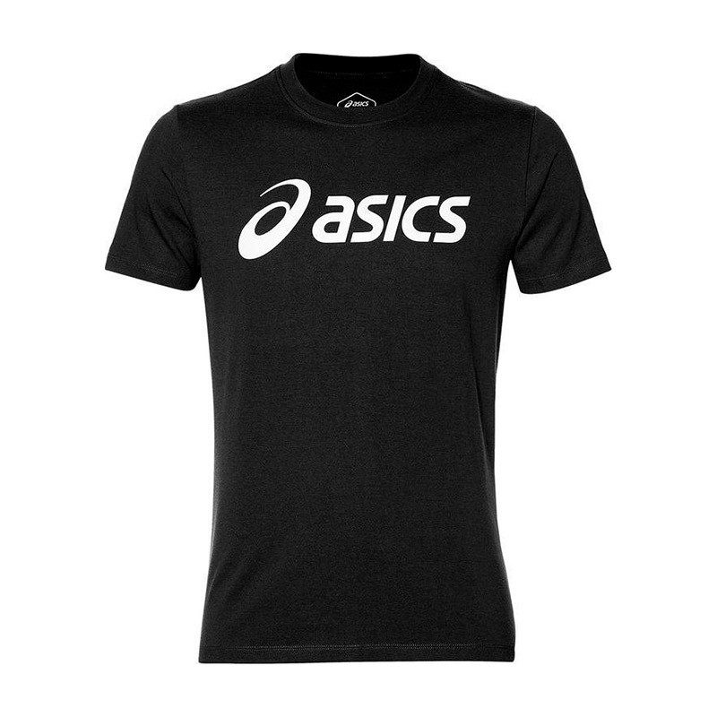 Футболка чоловіча Asics Big Logo Tee чорна 2031A978-001 — фото 1