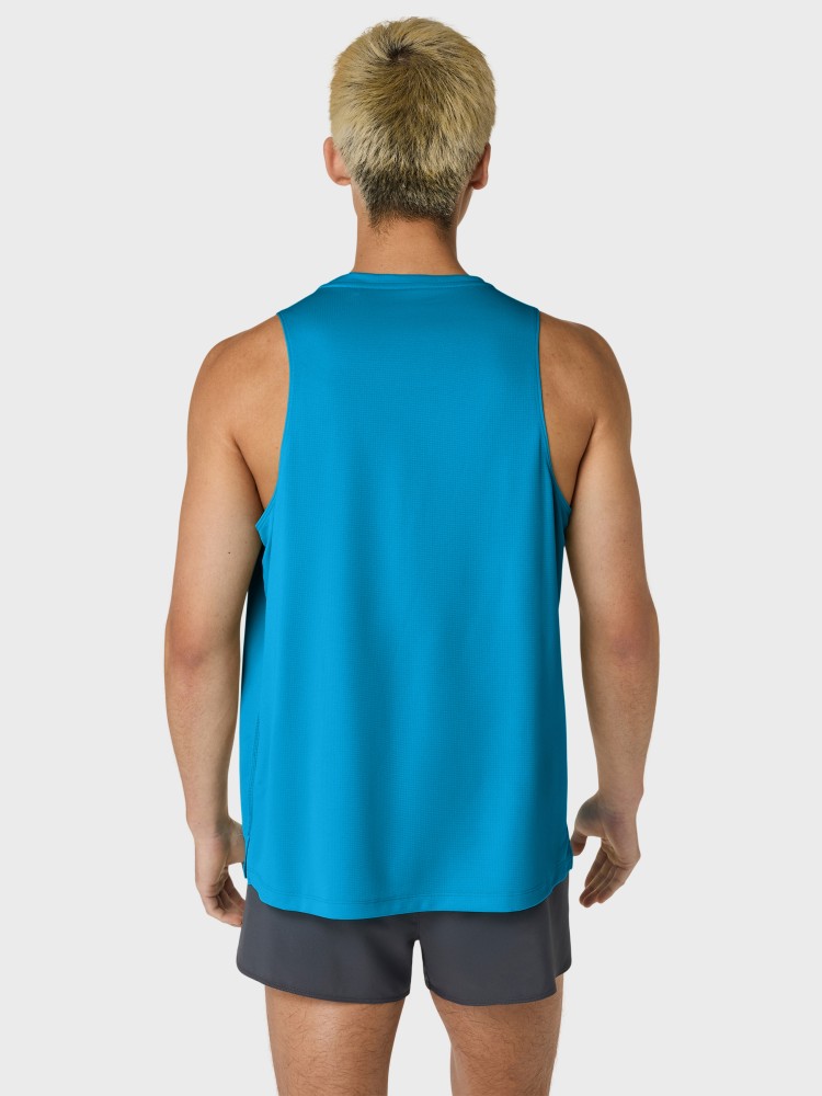 Майка мужская Asics CORE SINGLET голубая 2011D223-401 изображение 4