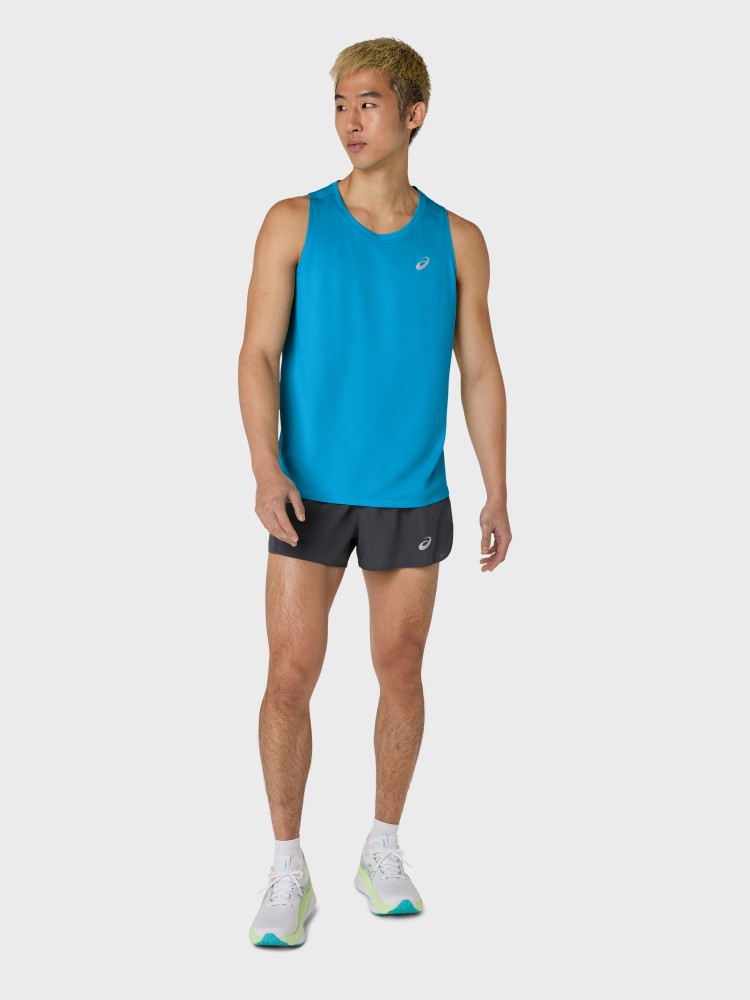Майка мужская Asics CORE SINGLET голубая 2011D223-401 изображение 6