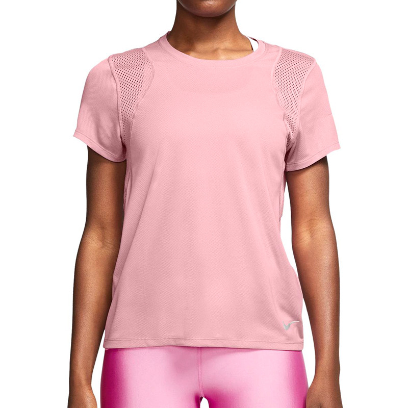 Футболка женская Nike Run розовая 890353-630 изображение 1