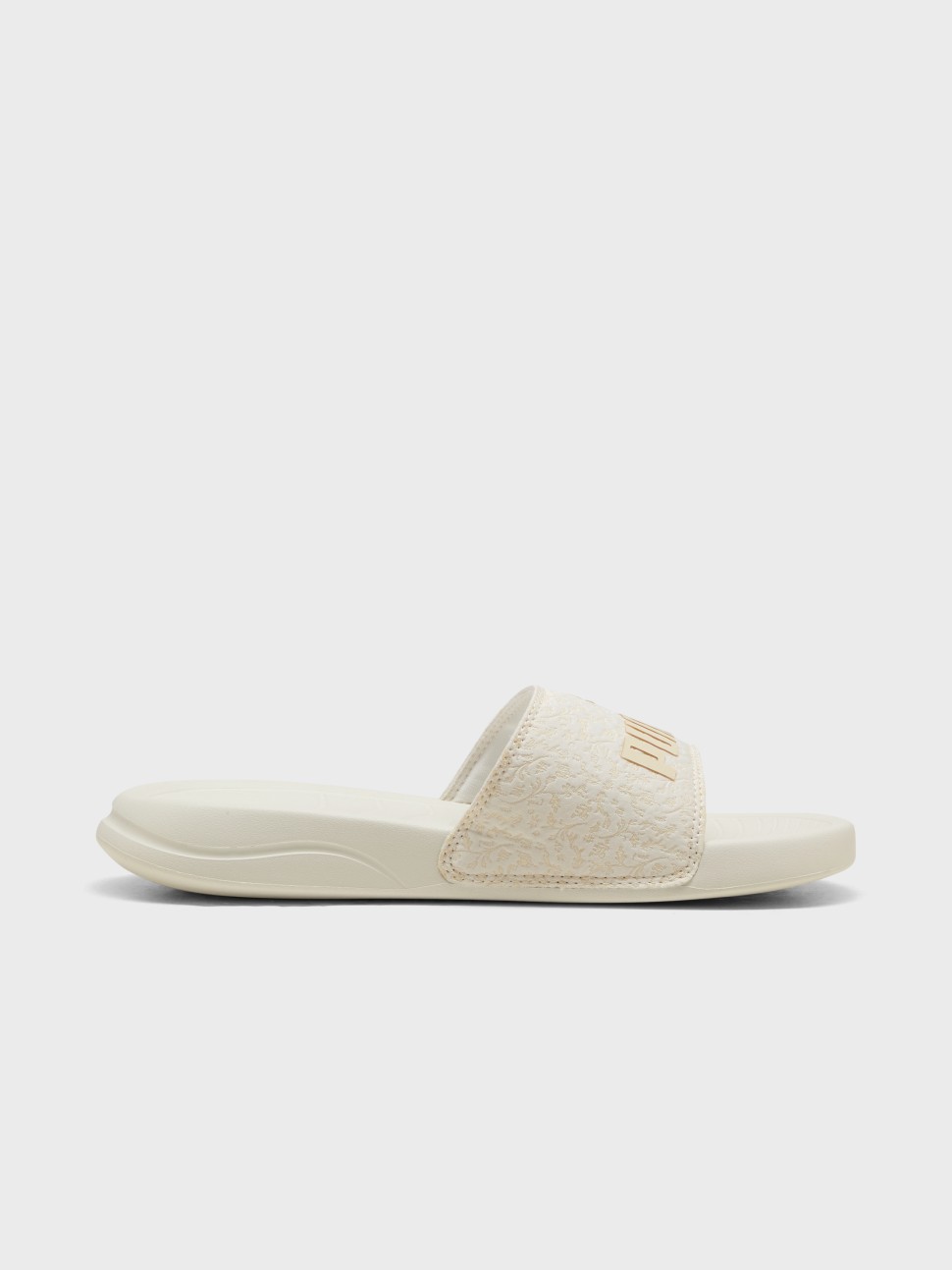Пляжне взуття жіноче Puma Popcat 20 Fleurs de Provence кремове 40485801 — фото 2