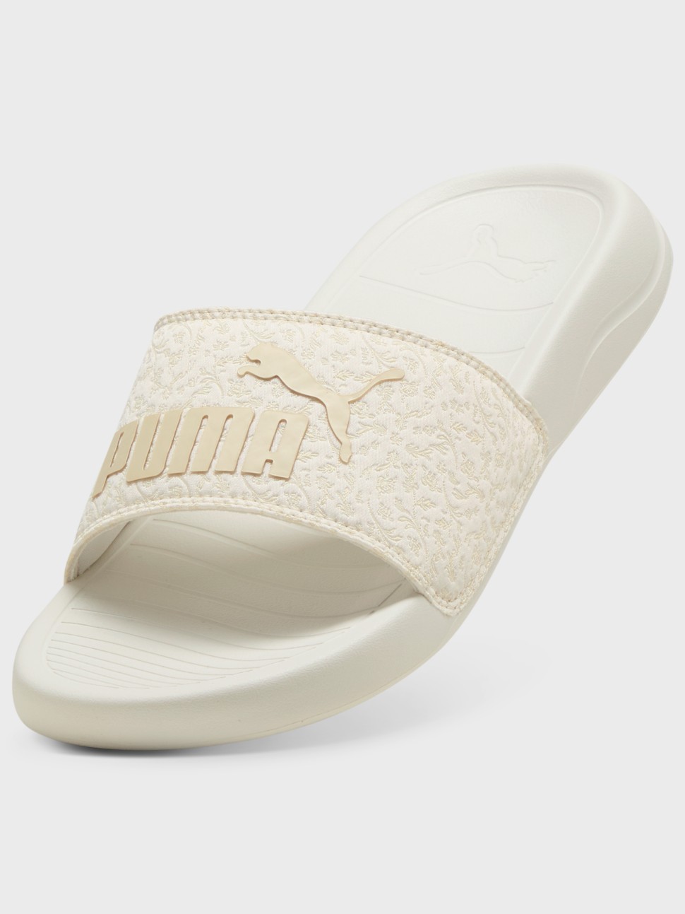 Пляжне взуття жіноче Puma Popcat 20 Fleurs de Provence кремове 40485801 — фото 5