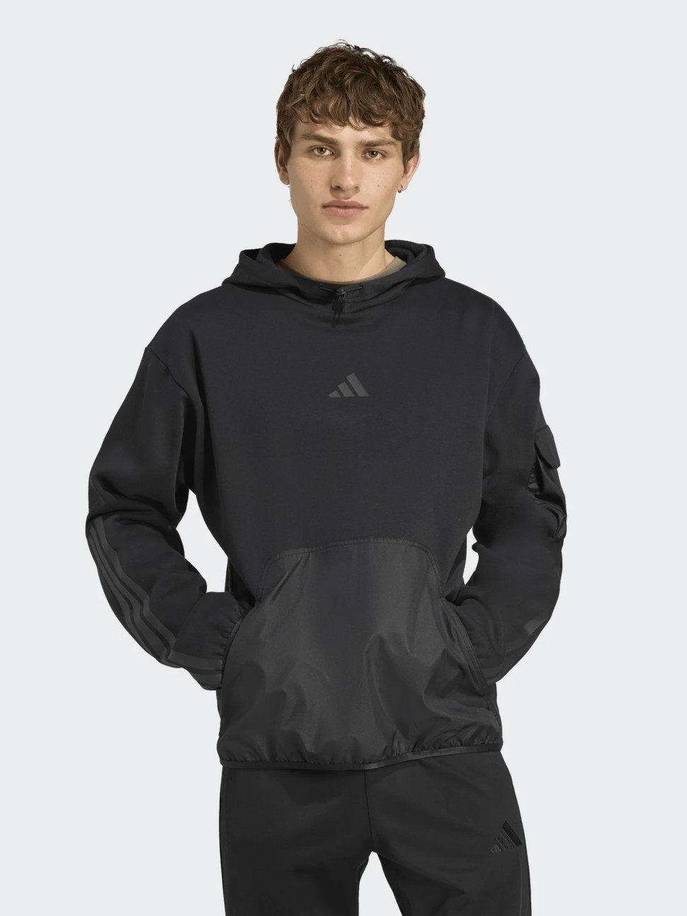 Толстовка мужская Adidas M CT UTILITY HD черная JM1484 — фото 2
