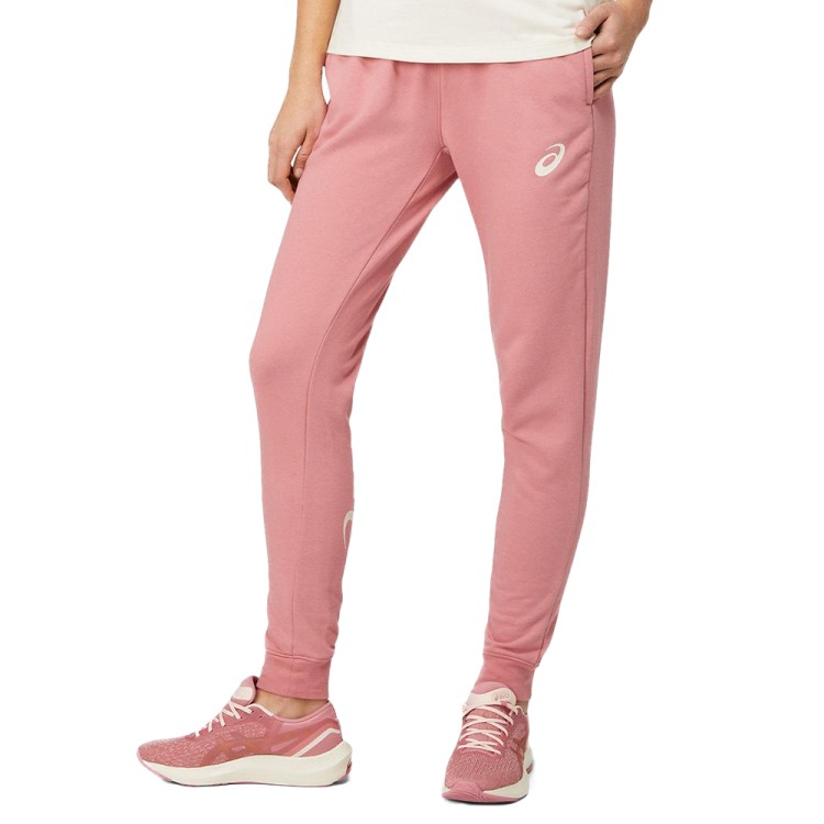 Штани жіночі Asics Big Logo Sweat Pant рожеві 2032A982-700  изображение 1