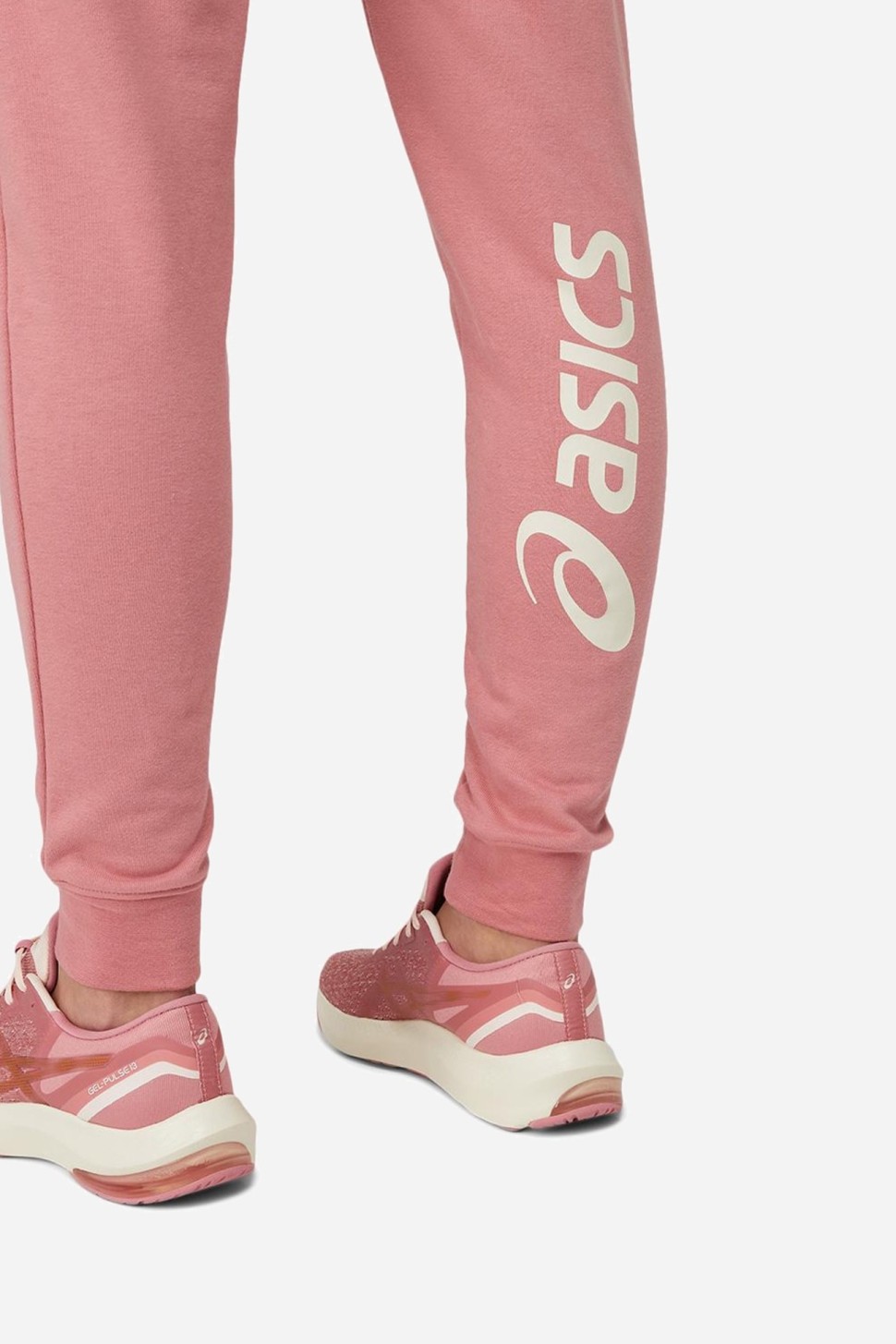 Штани жіночі Asics Big Logo Sweat Pant рожеві 2032A982-700  — фото 4