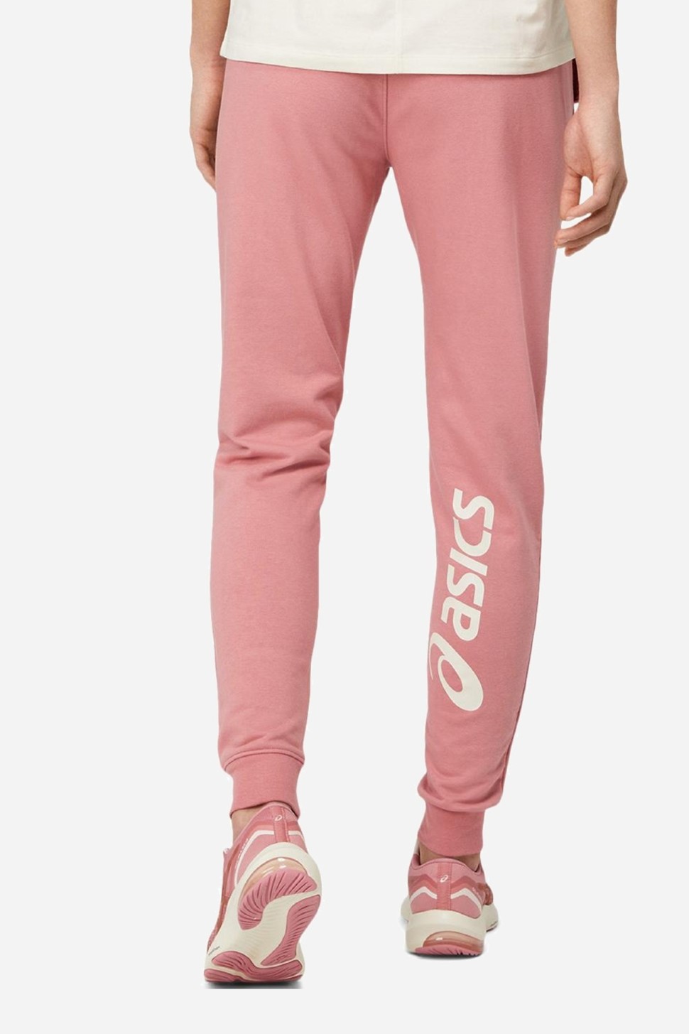 Штани жіночі Asics Big Logo Sweat Pant рожеві 2032A982-700  — фото 6