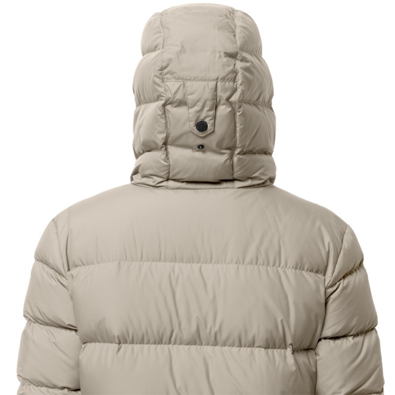 Куртка пуховая женская Jack Wolfskin серая 1204131-6260 изображение 2