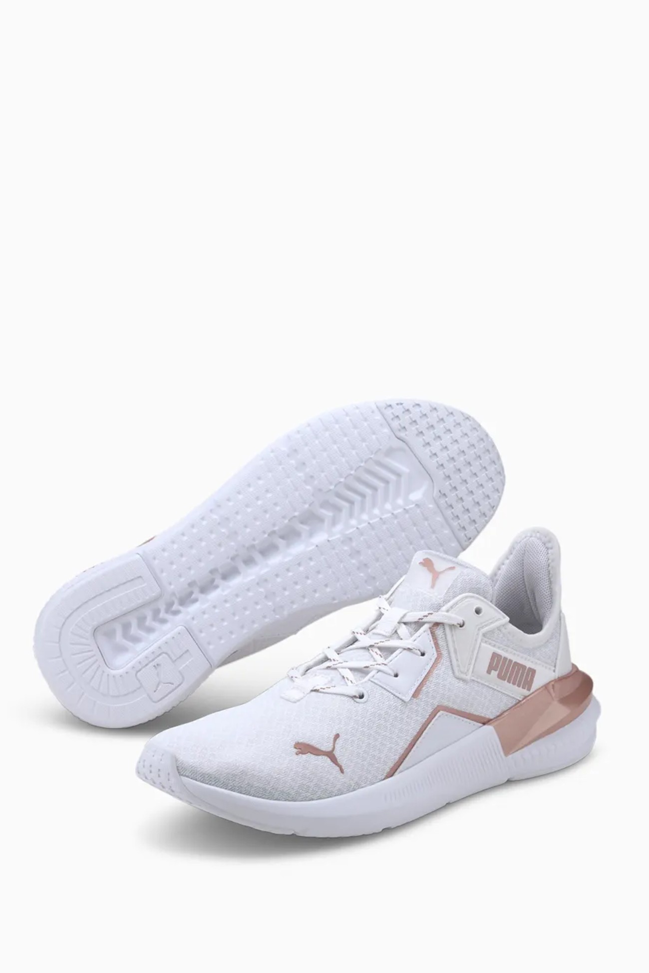 Кросівки жіночі Puma Platinum Metallic Wns білі 19377302 изображение 2