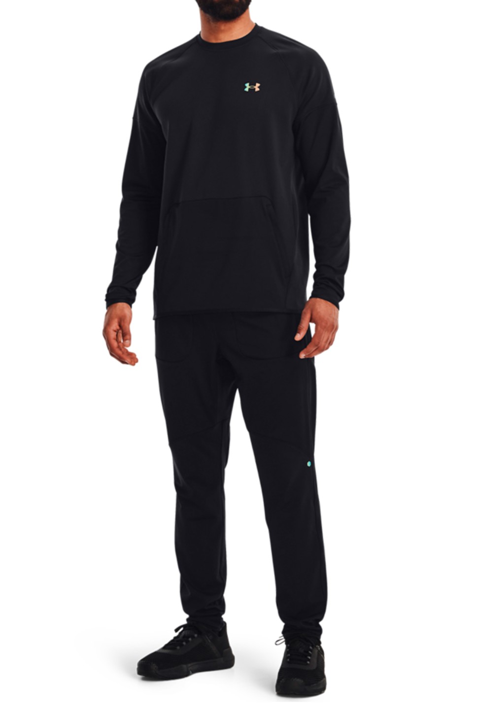 Чоловічі штани Under Armour UA Rush All Purpose Pant чорні 1373721-001 — фото 2