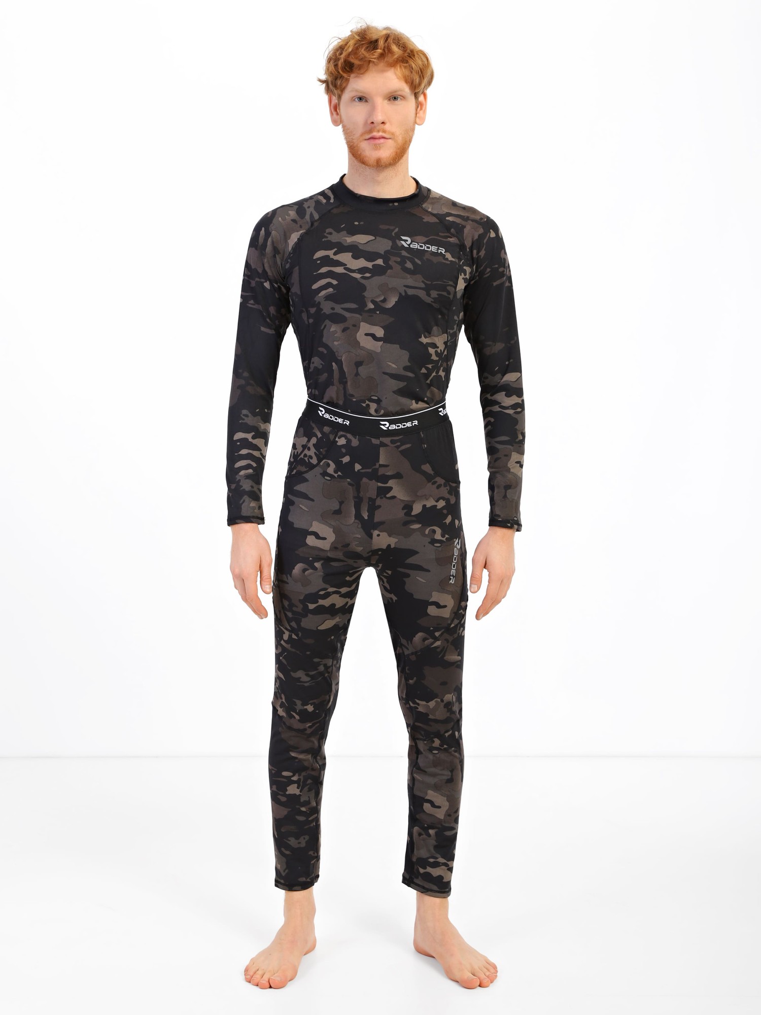 Термобілизна чоловіча Radder Cougar чорна 882202-010  изображение 2