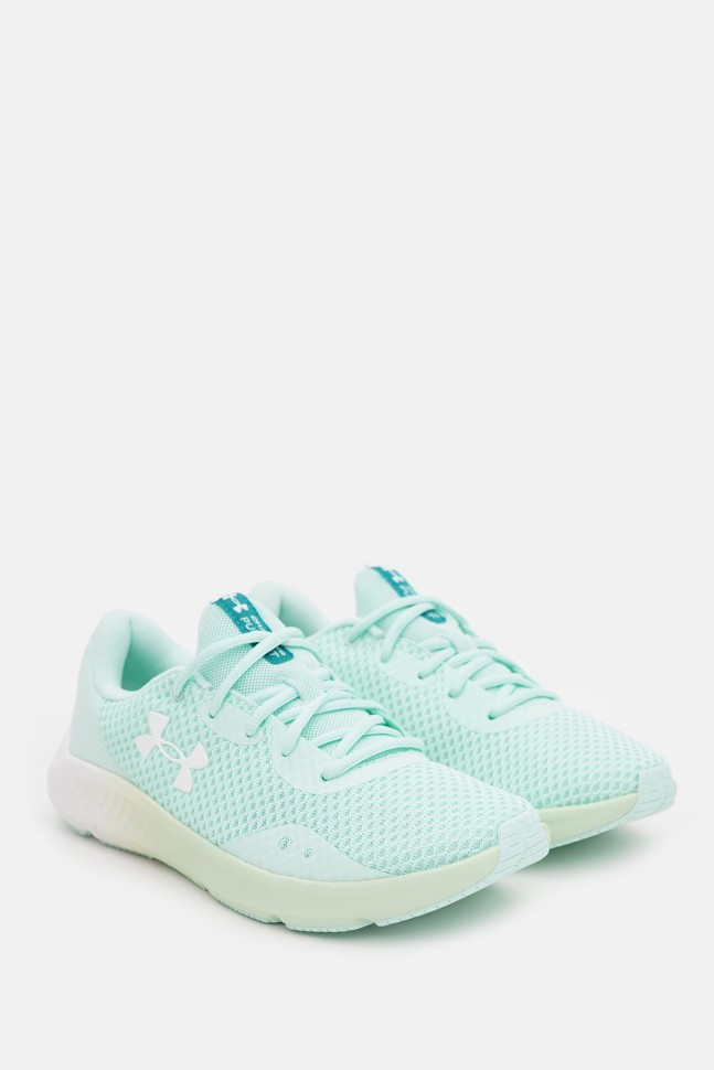 Кросівки жіночі Under Armour UA W Charged Pursuit 3 зелені 3024889-300 изображение 3