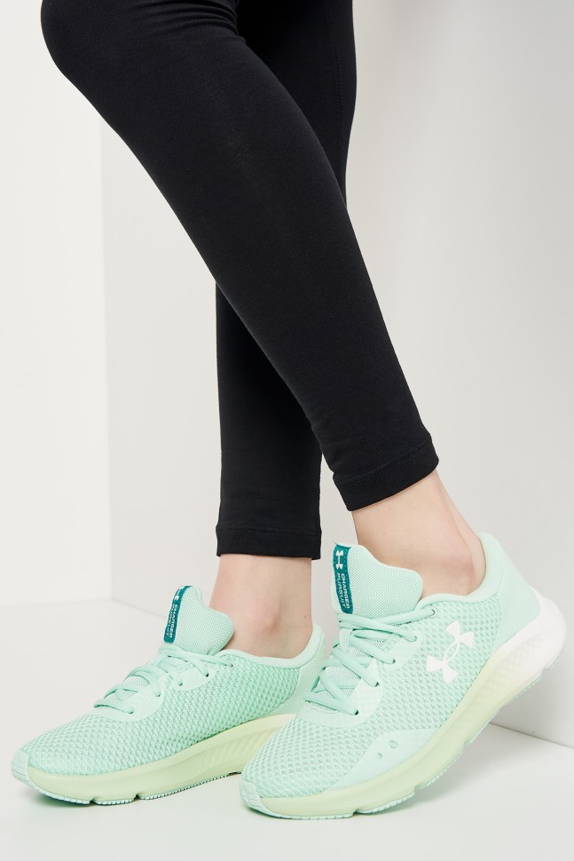 Кросівки жіночі Under Armour UA W Charged Pursuit 3 зелені 3024889-300 изображение 7