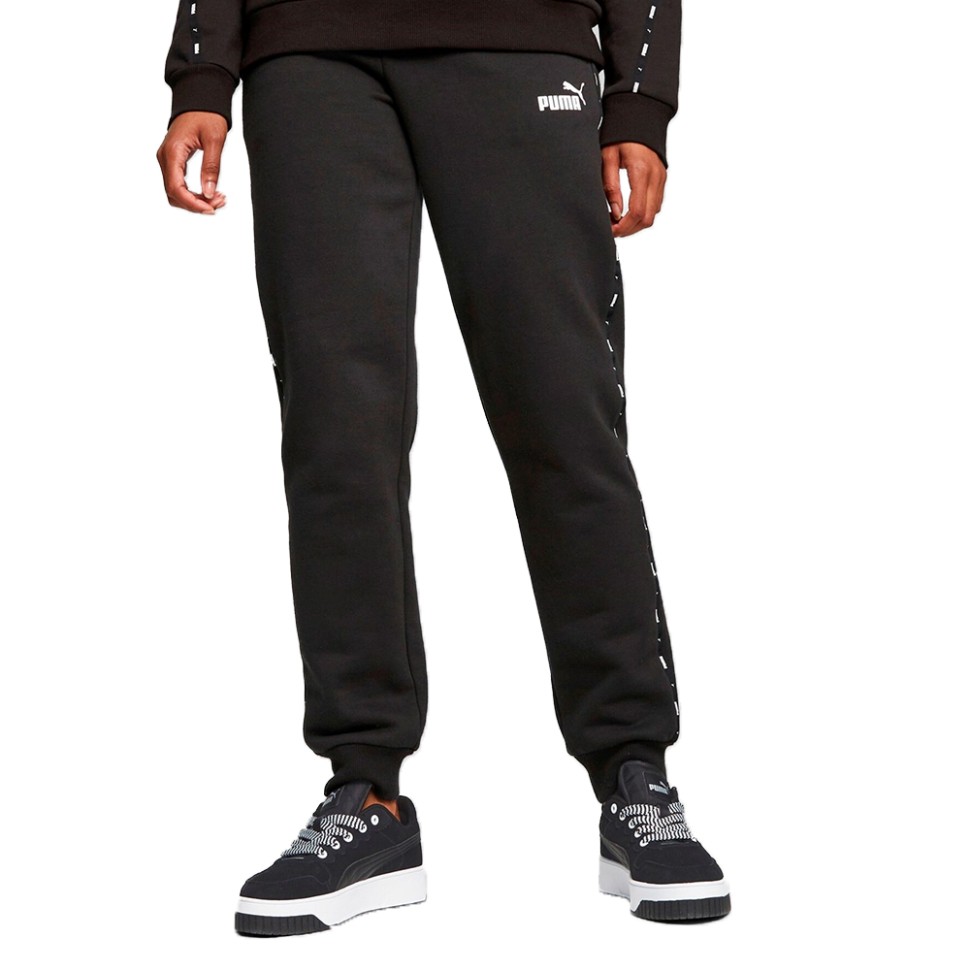 Штани жіночі Puma ESS TAPE Sweatpants FL cl чорні 67599901 — фото 1