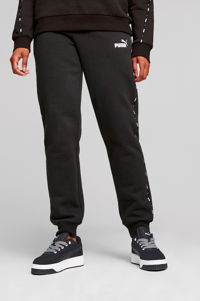 Штани жіночі Puma ESS TAPE Sweatpants FL cl чорні 67599901 — фото 2