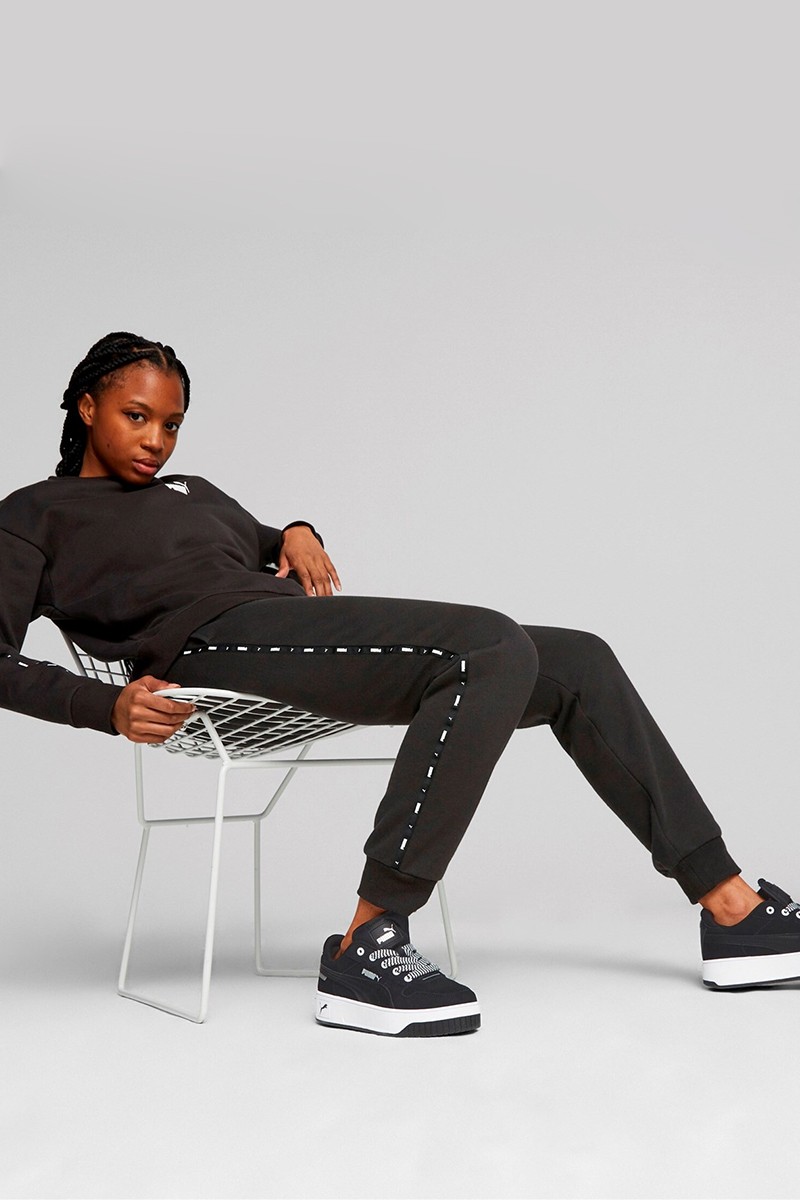 Штани жіночі Puma ESS TAPE Sweatpants FL cl чорні 67599901 — фото 4
