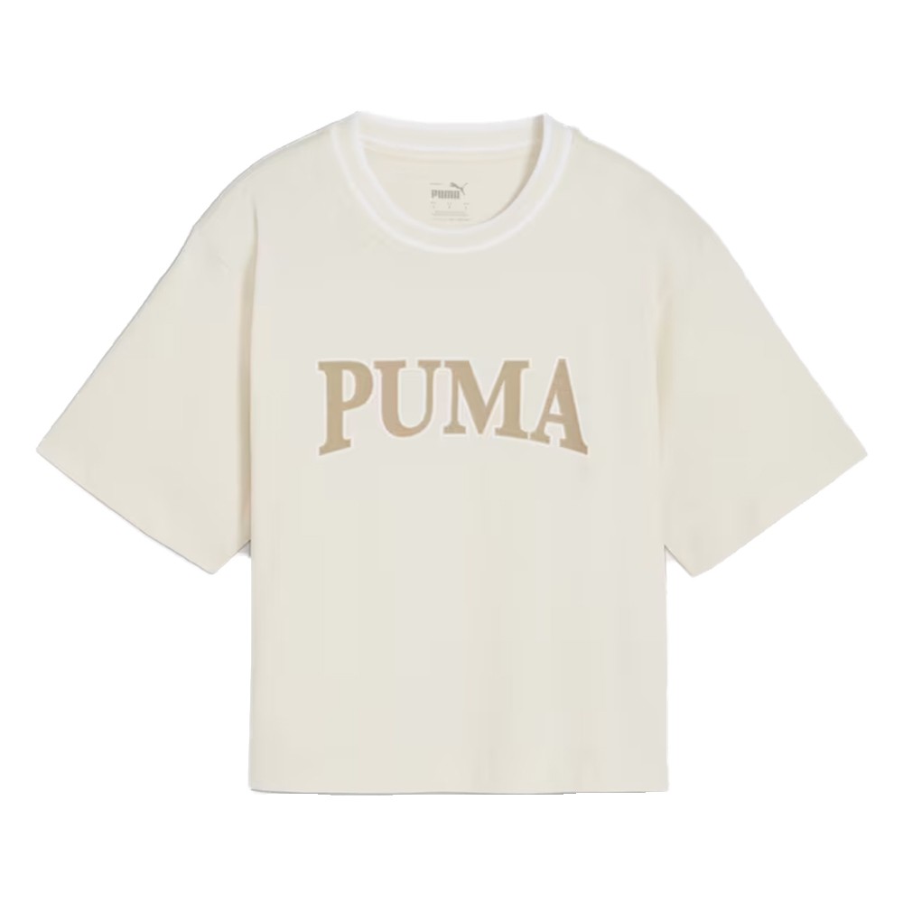 Футболка женская Puma SQUAD Graphic Tee молочная 67790387 изображение 1