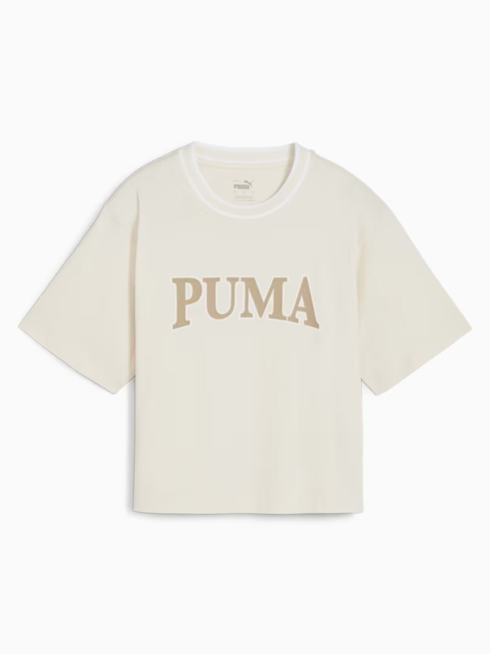Футболка жіноча Puma SQUAD Graphic Tee молочна 67790387 — фото 2