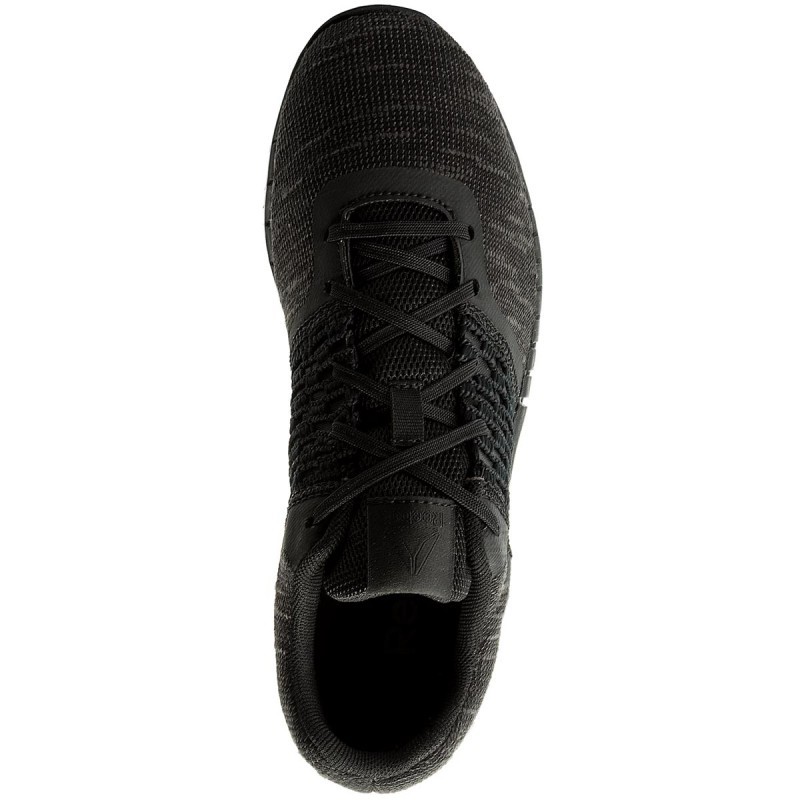 Кроссовки мужские Reebok Print Run Distanc черные CN0411 — фото 2