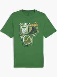 Футболка чоловіча Puma GRAPHICS Year of Sports Tee зелена 68017686 изображение 2