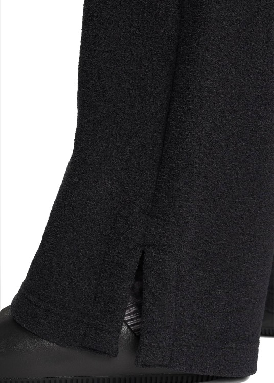 Штани жіночі Nike W NSW PHNX PLSH HR PANT WIDE чорні FN3622-010 изображение 5