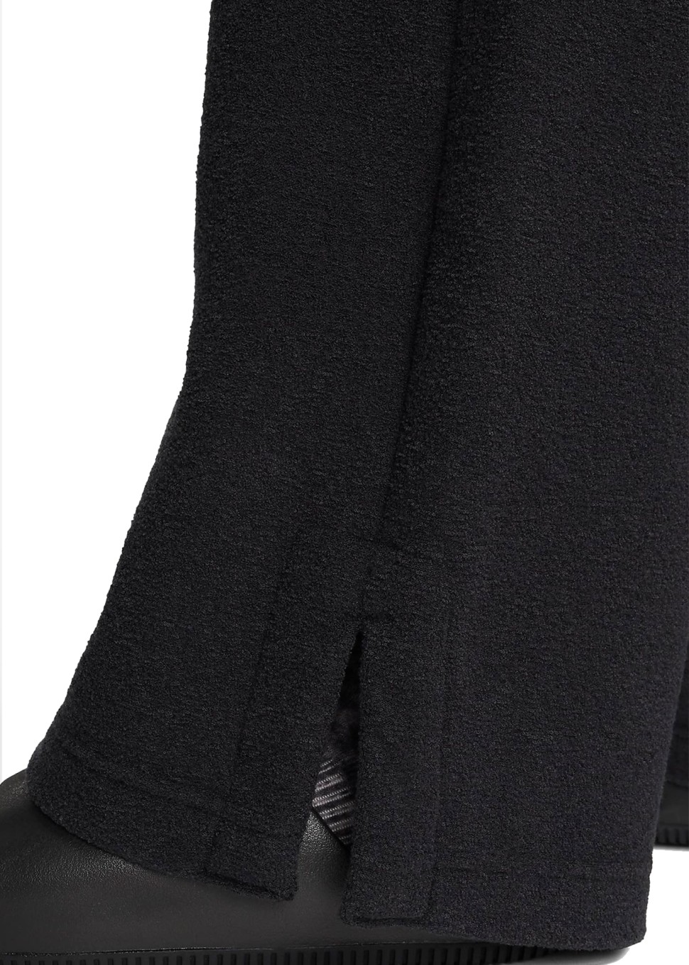 Штани жіночі Nike W NSW PHNX PLSH HR PANT WIDE чорні FN3622-010 — фото 5