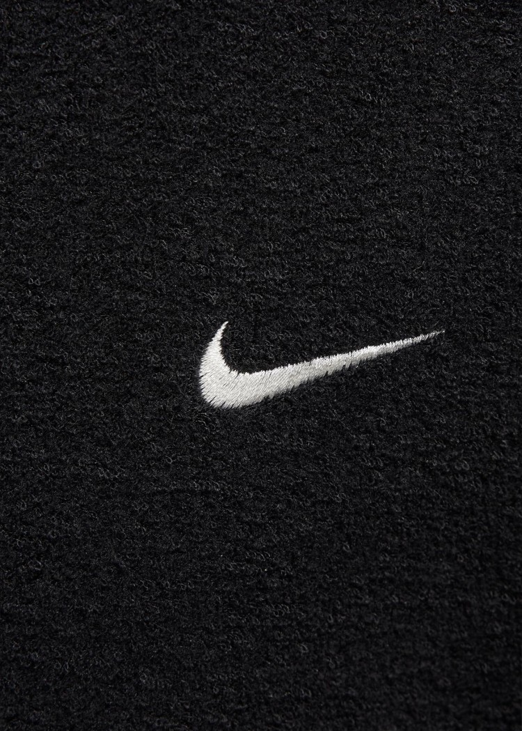 Брюки женские Nike W NSW PHNX PLSH HR PANT WIDE черные FN3622-010 изображение 6