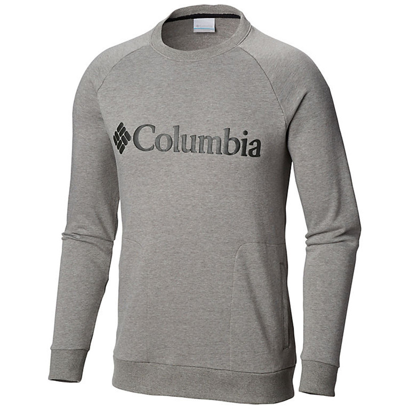 Толстовка мужская Columbia CSC M Bugasweat Crew серая 1840594-030 изображение 1