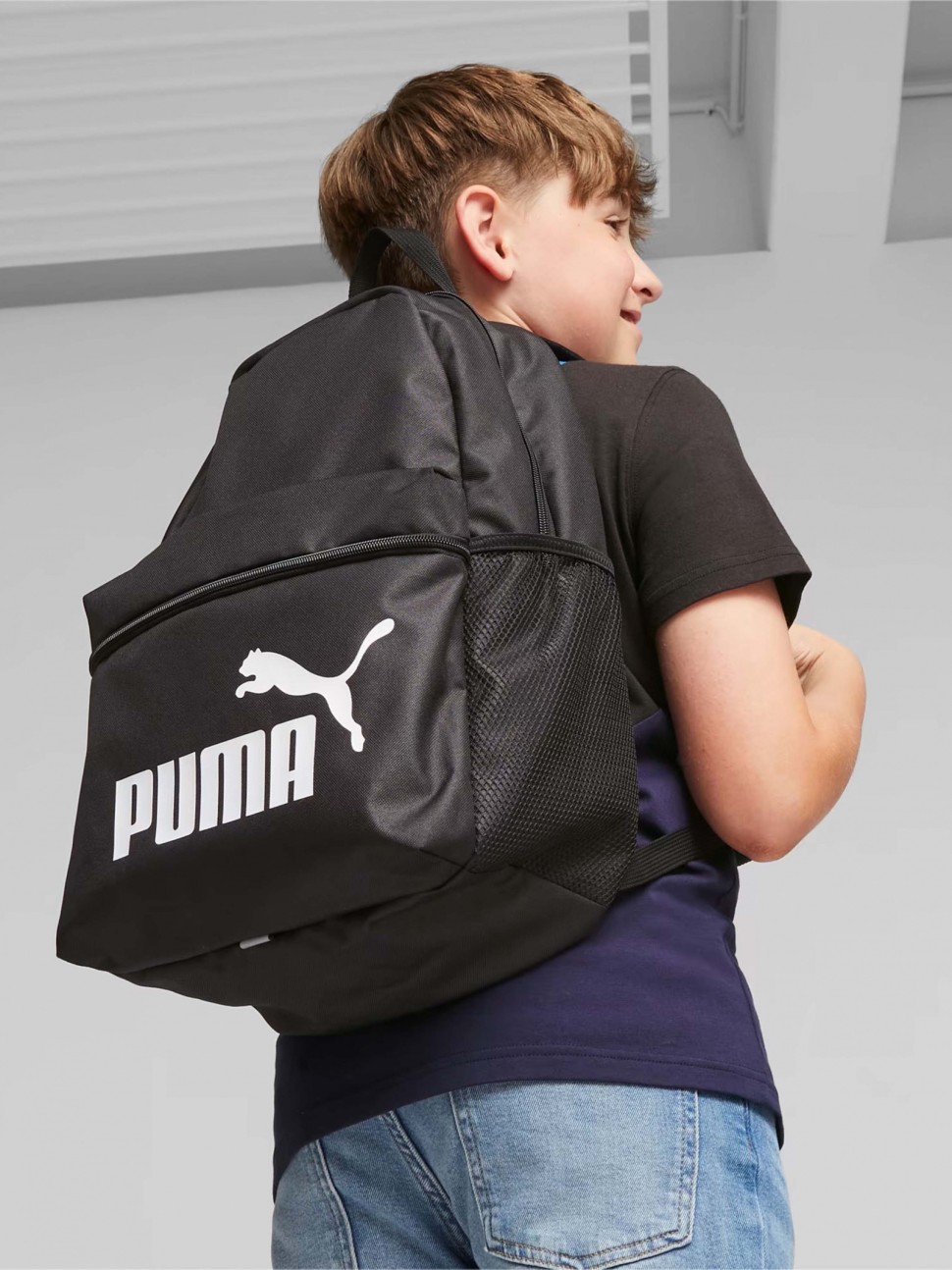 Рюкзак Puma Phase Backpack чорний 07994301 — фото 4