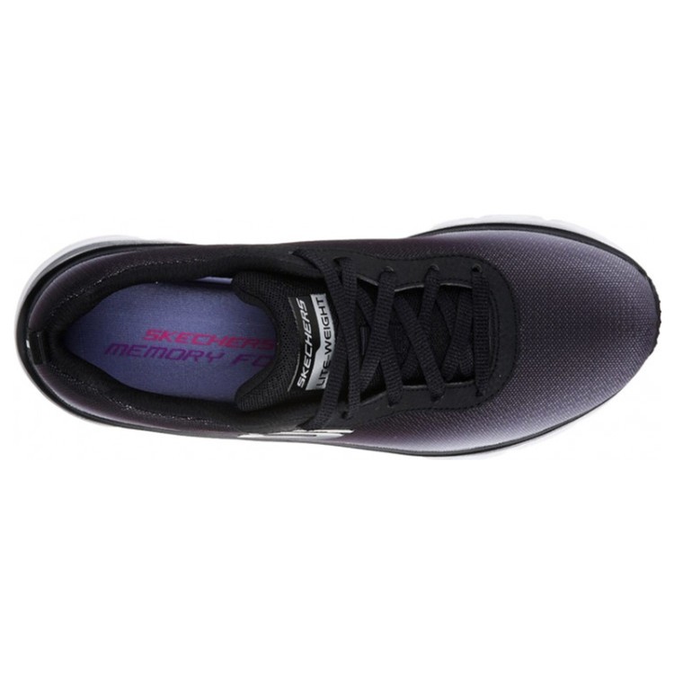 Кроссовки женские Skechers Fashion Fit Build Up серые 12717-BKW изображение 2