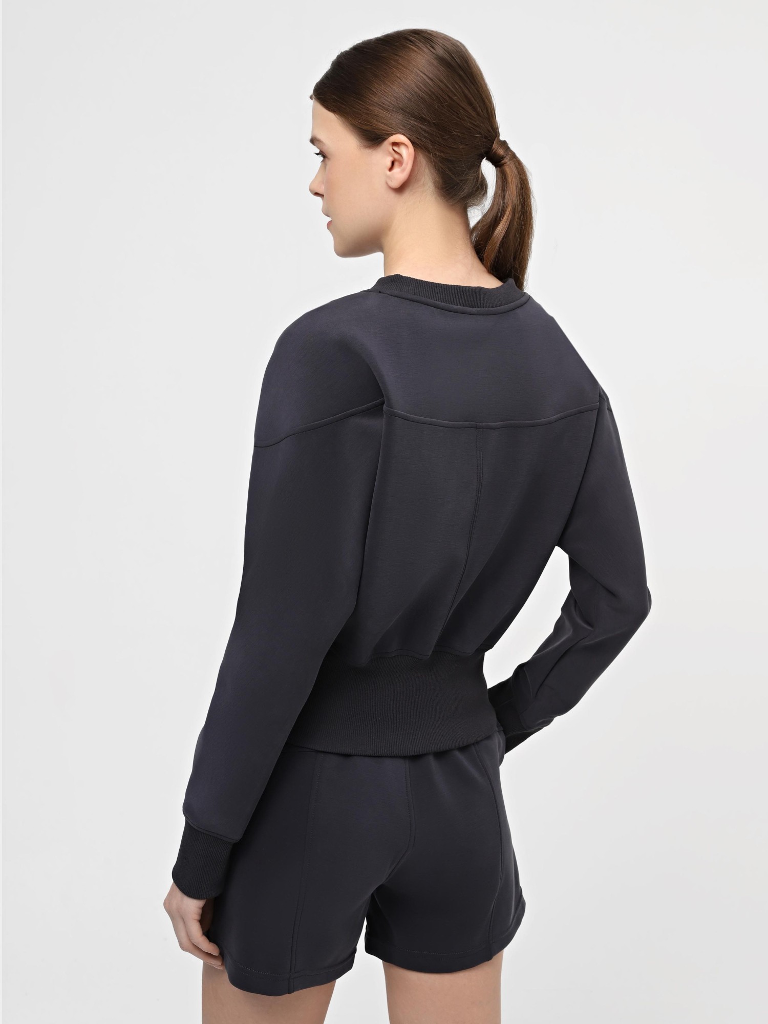 Толстовка жіноча Evoids Sonta чорна 142403-010 изображение 3