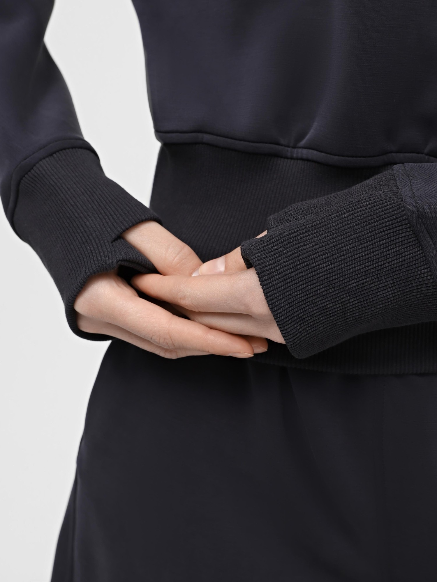 Толстовка жіноча Evoids Sonta чорна 142403-010 изображение 5