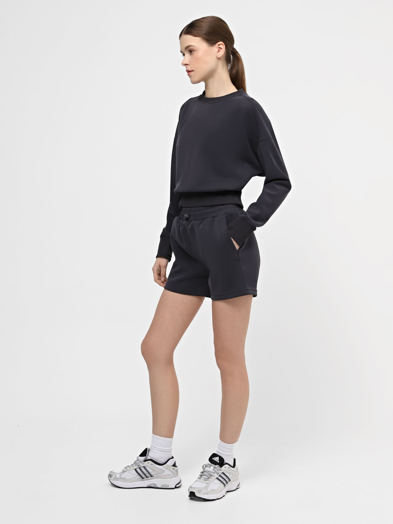 Толстовка жіноча Evoids Sonta чорна 142403-010 изображение 6