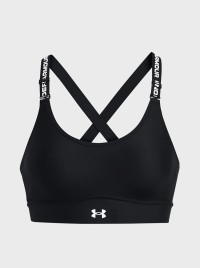 Бра жіночий Under Armour UA Infinity Mid 2.0 Bra чорний 1384123-001 изображение 5